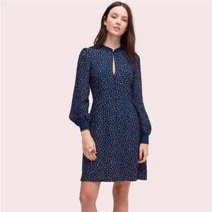 NWT KATE SPADE LIPS CREPE DRESS